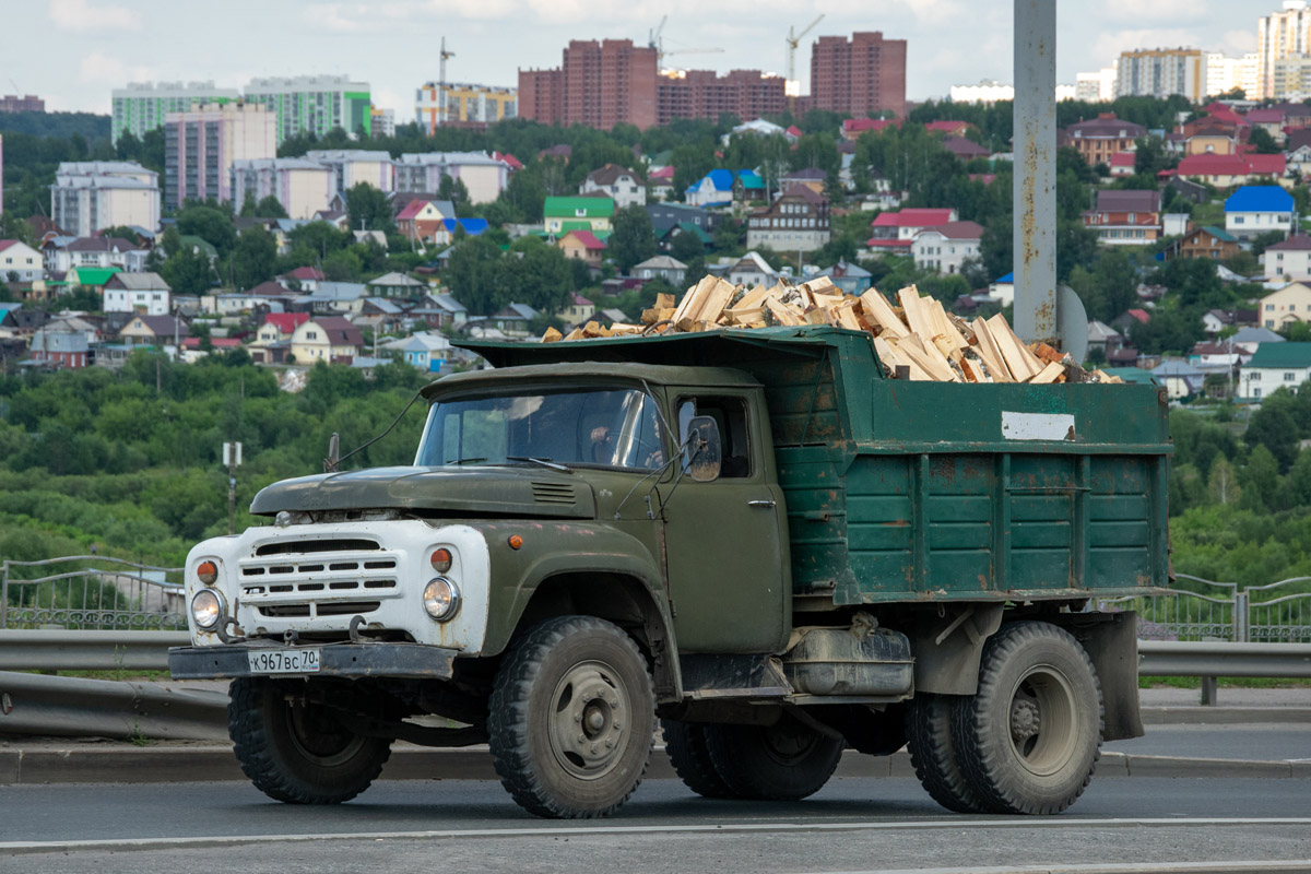 Томская область, № К 967 ВС 70 — ЗИЛ-495810