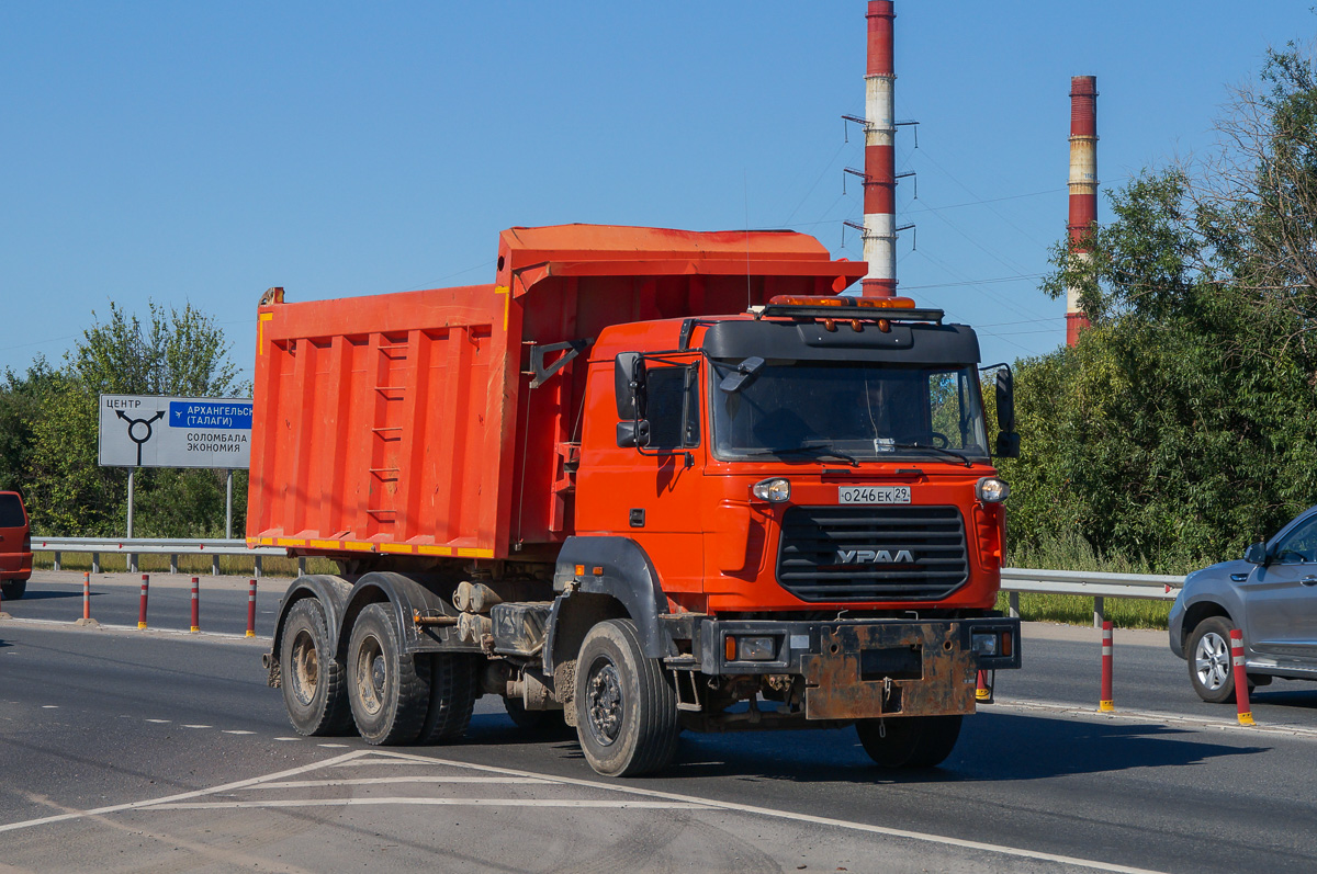 Архангельская область, № О 246 ЕК 29 — Урал-C35510