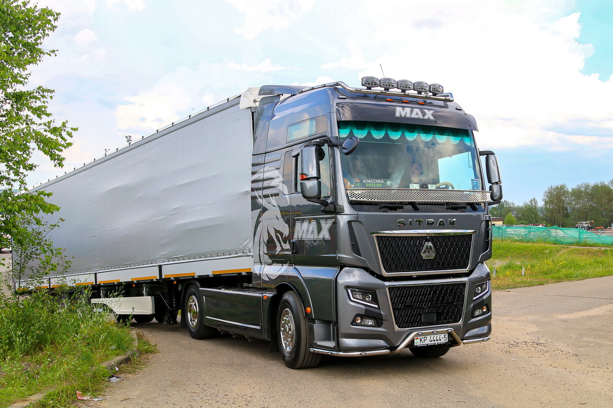 Минская область, № КР 4444-5 — Sitrak C7H ZZ4186 MAX; Московская область — Фестиваль TruckDay 2024