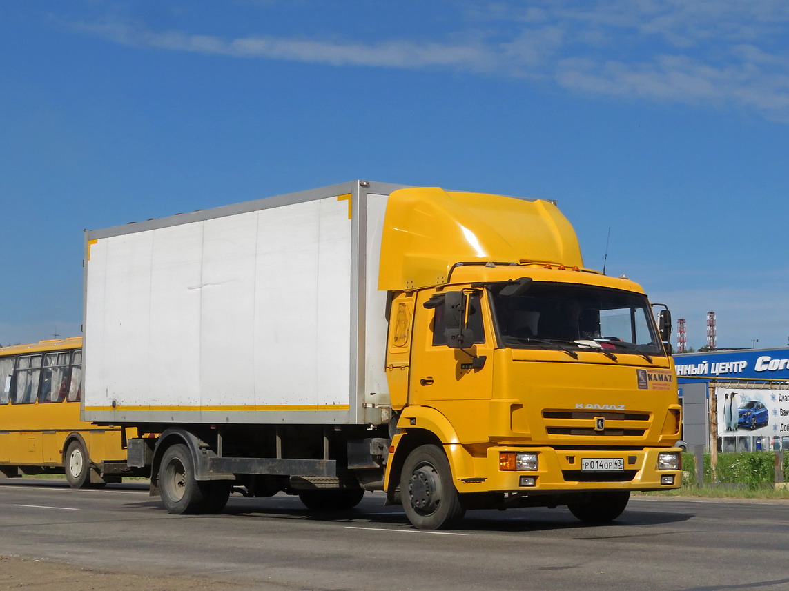 Кировская область, № Р 014 ОР 43 — КамАЗ-4308-C3(79)