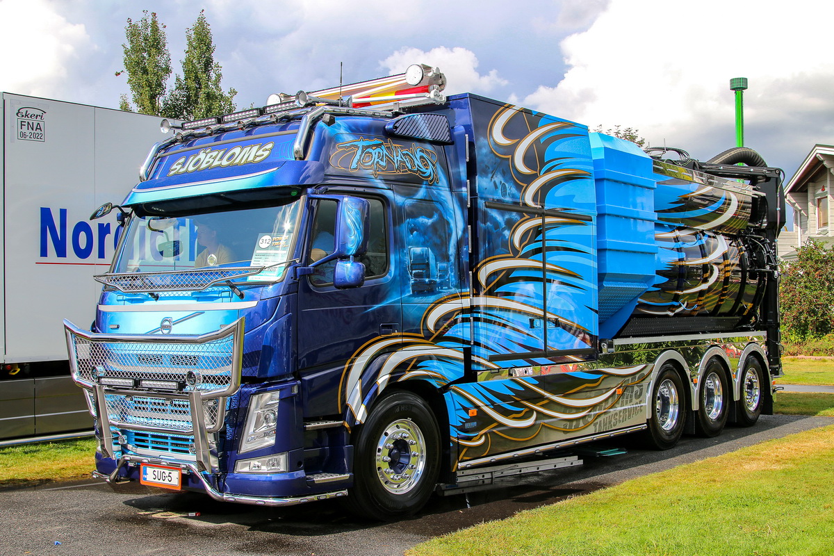 Финляндия, № SUG-5 — Volvo ('2013) FMX-Series; Финляндия — Power Truck Show 2019