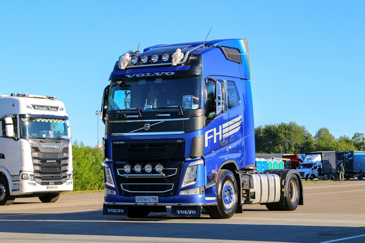 Свердловская область, № О 474 РО 196 — Volvo ('2012) FH.460 [X9P]; Volvo ('2012) FH "Unlimited Edition" (Московская область); Московская область — Фестиваль TruckDay 2024