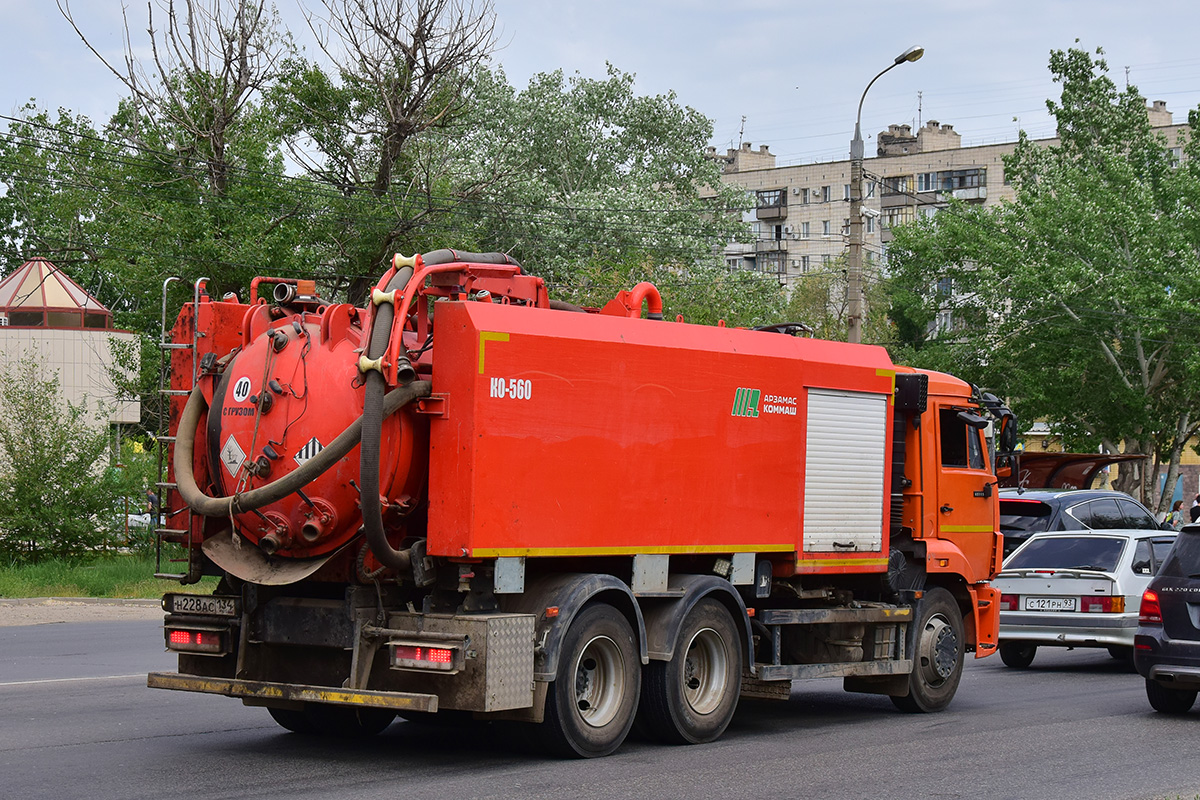 Волгоградская область, № Н 228 АС 134 — КамАЗ-65115-A5(48)