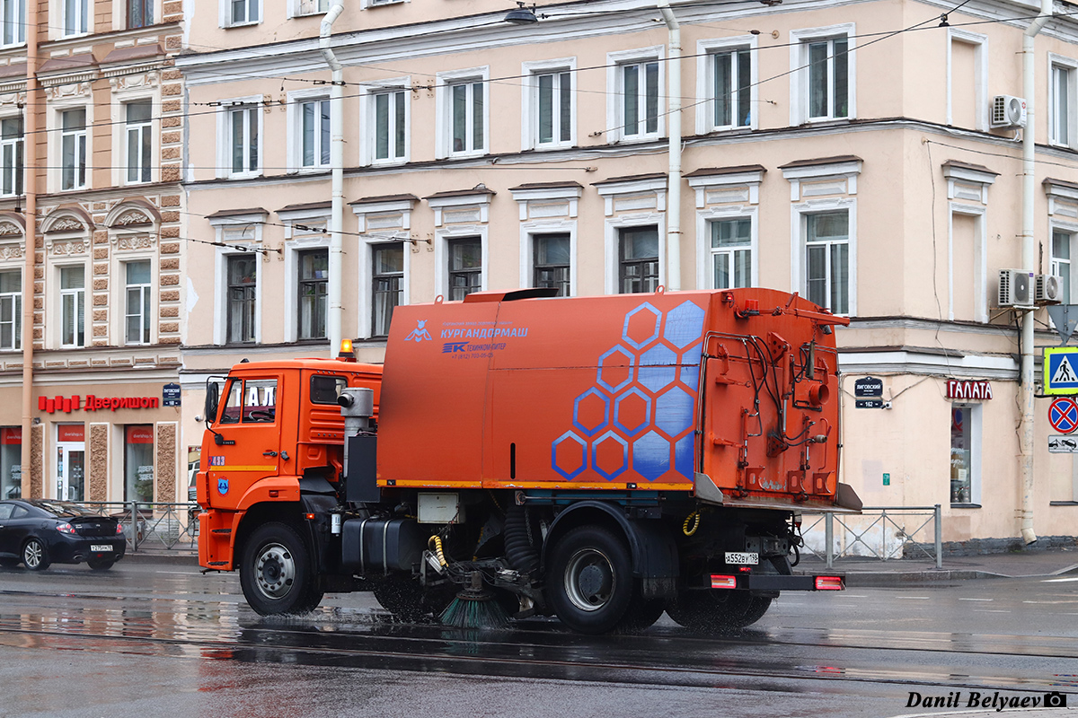 Санкт-Петербург, № А 552 ВУ 198 — КамАЗ-53605-L4(19)