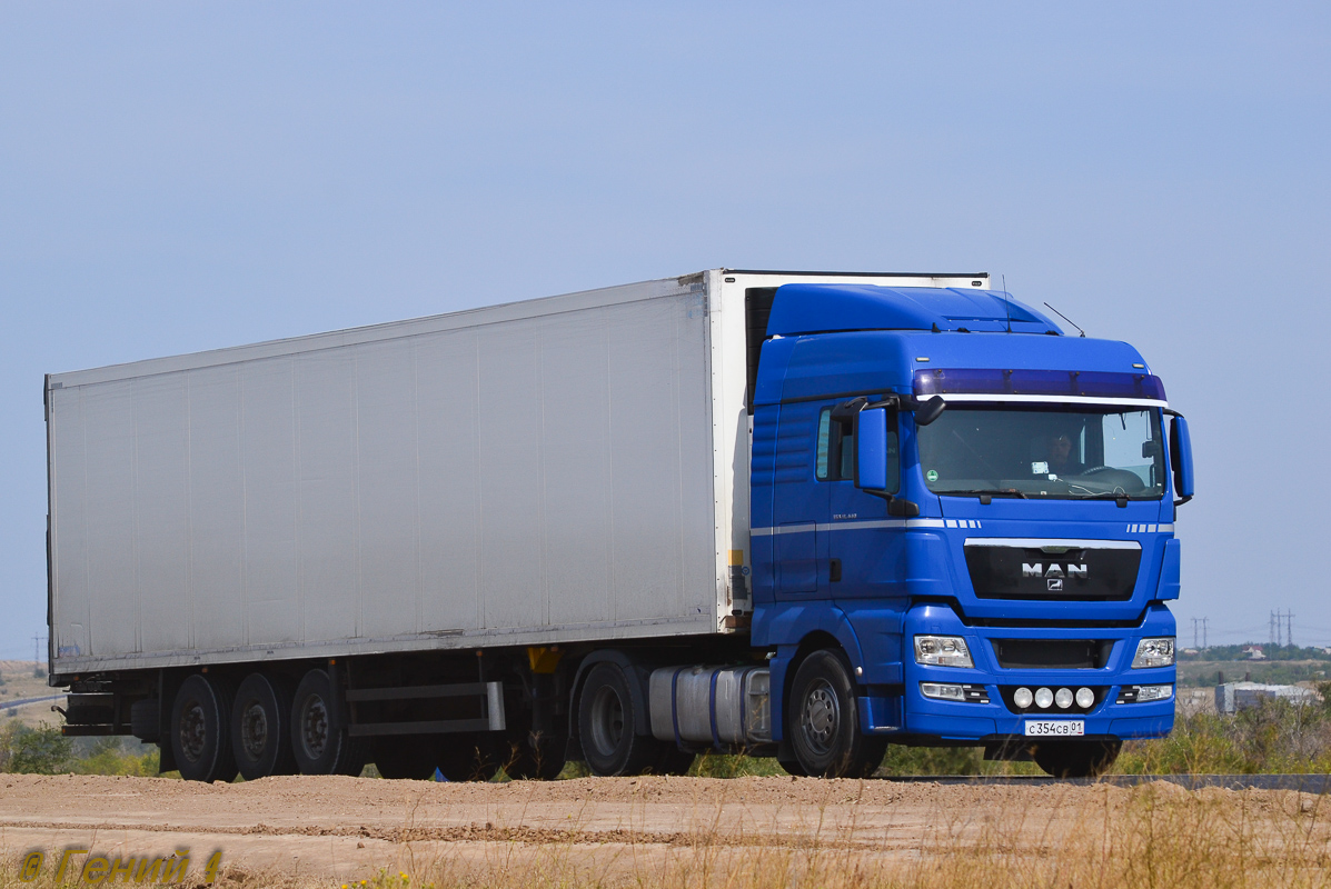 Адыгея, № С 354 СВ 01 — MAN TGX ('2007) 18.440