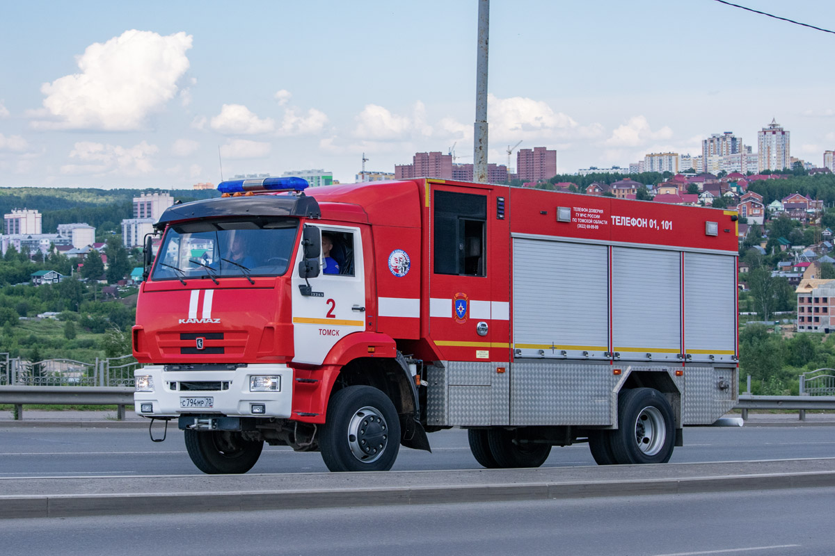 Томская область, № С 794 МР 70 — КамАЗ-43265-D5(66)