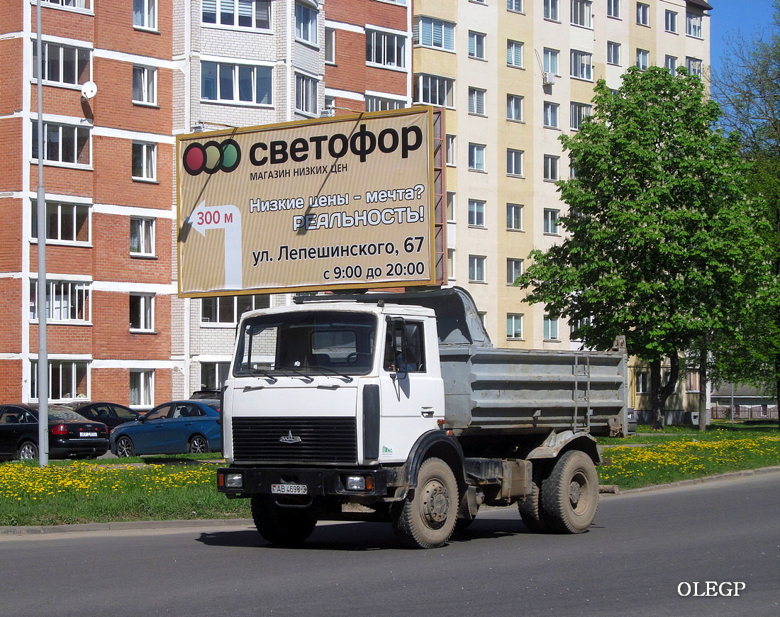 Гомельская область, № АВ 4698-3 — МАЗ-5551 (общая модель)