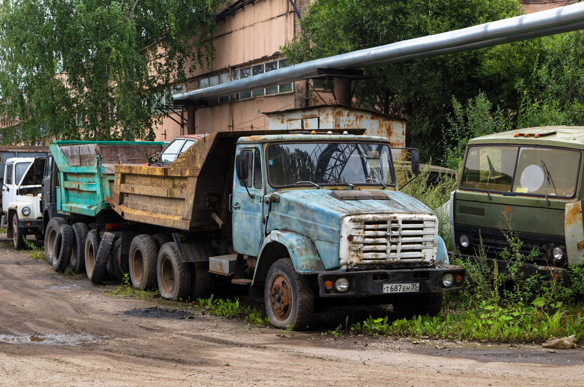 Вологодская область, № Т 687 ЕН 35 — ЗИЛ-133Д42