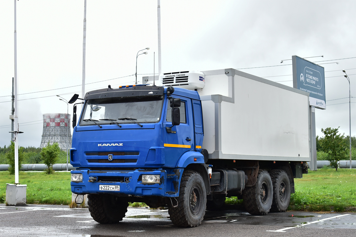 Ямало-Ненецкий автоном.округ, № В 222 СН 89 — КамАЗ-43118-46