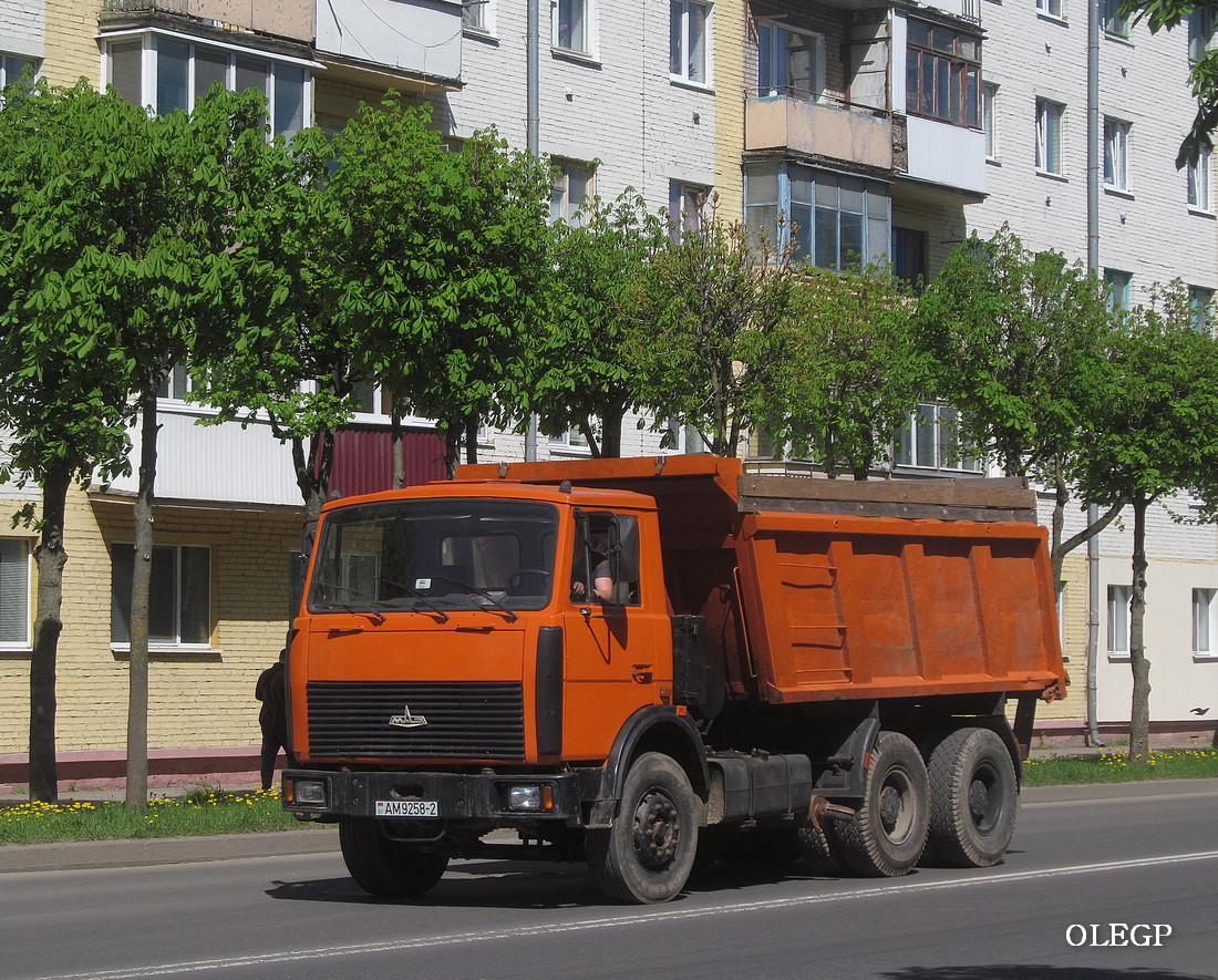 Витебская область, № АМ 9258-2 — МАЗ-5516 (общая модель)