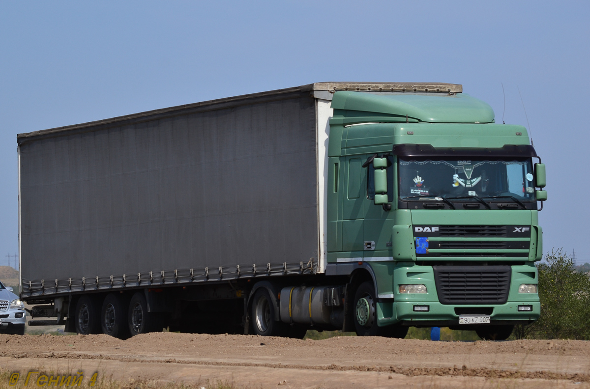 Азербайджан, № 90-KZ-907 — DAF XF95 FT