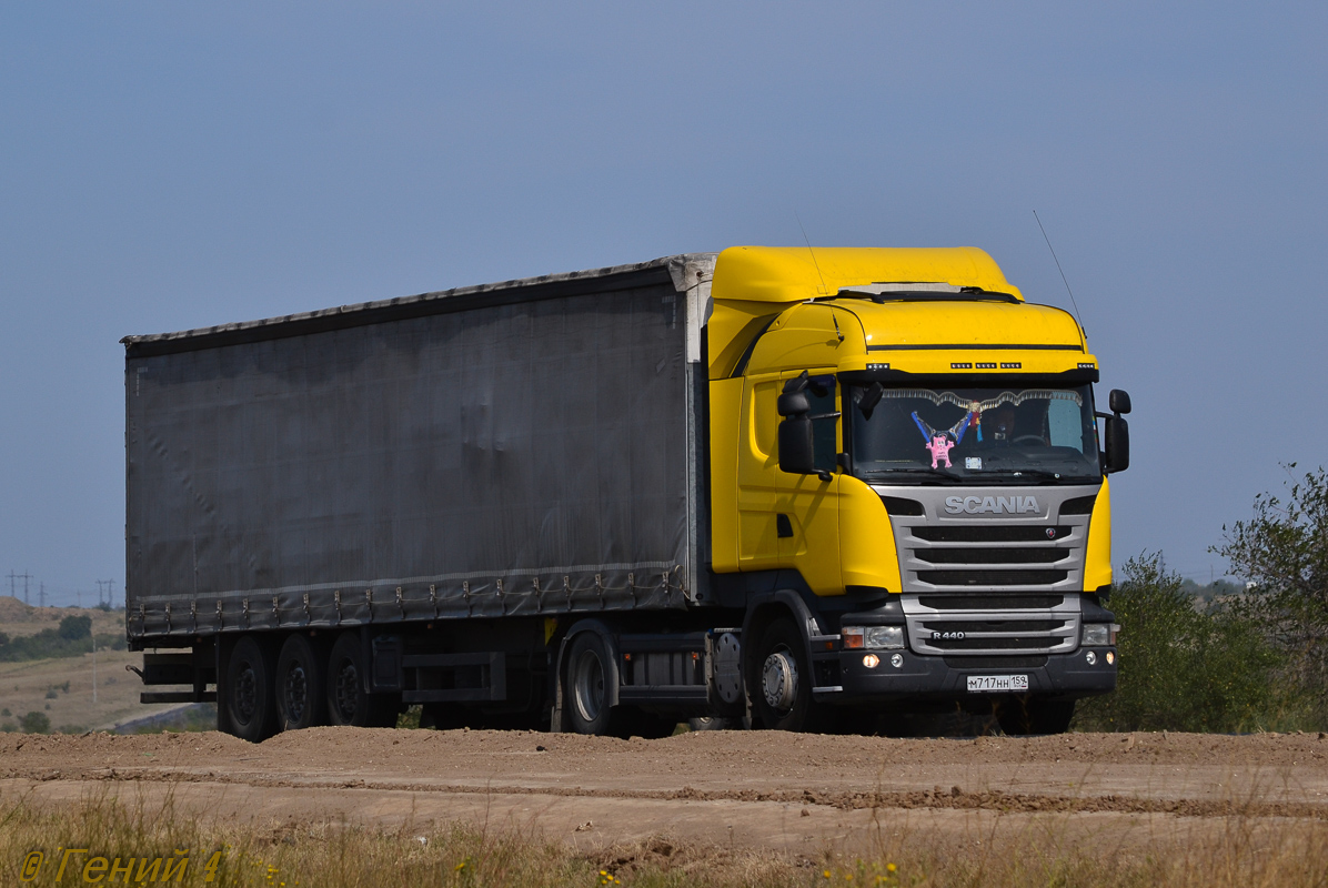 Пермский край, № М 717 НН 159 — Scania ('2013) R440