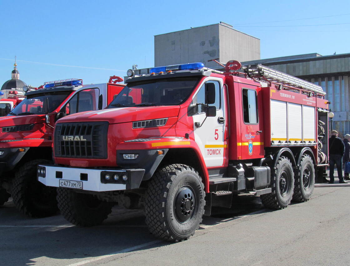 Томская область, № С 477 ХМ 70 — Урал NEXT 5557-72