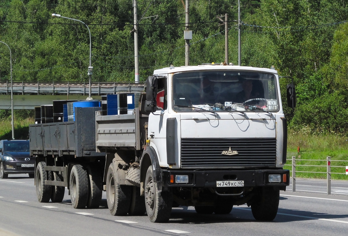 Калужская область, № Н 749 КС 40 — МАЗ-5551A2