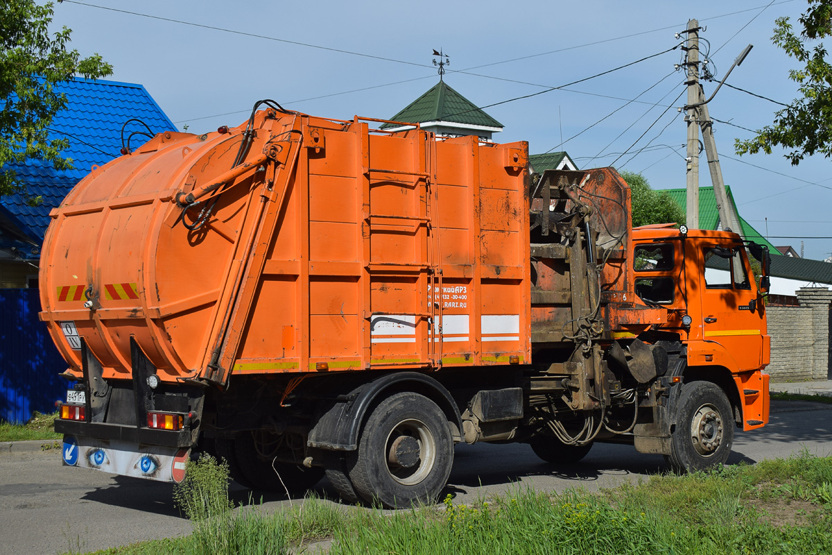 Алтайский край, № В 491 РУ 122 — КамАЗ-53605-L4(19)