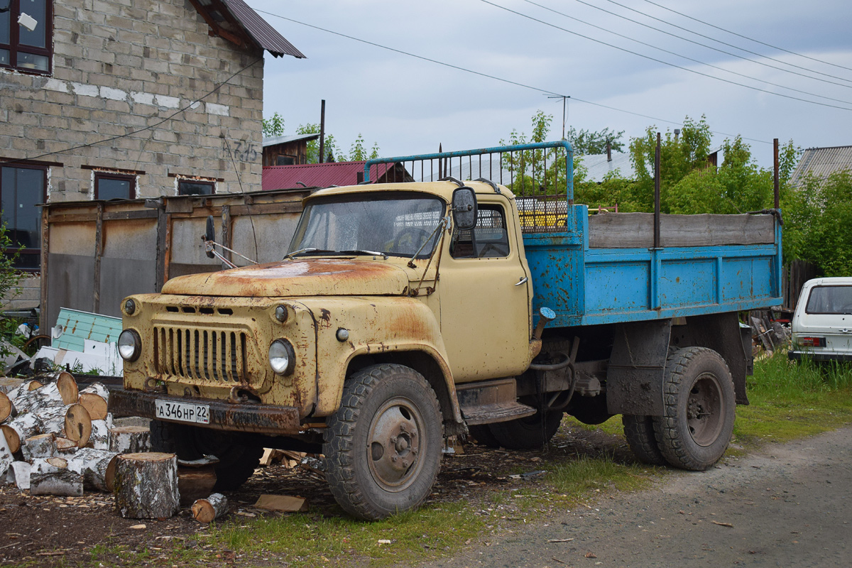 Алтайский край, № А 346 НР 22 — ГАЗ-52-04