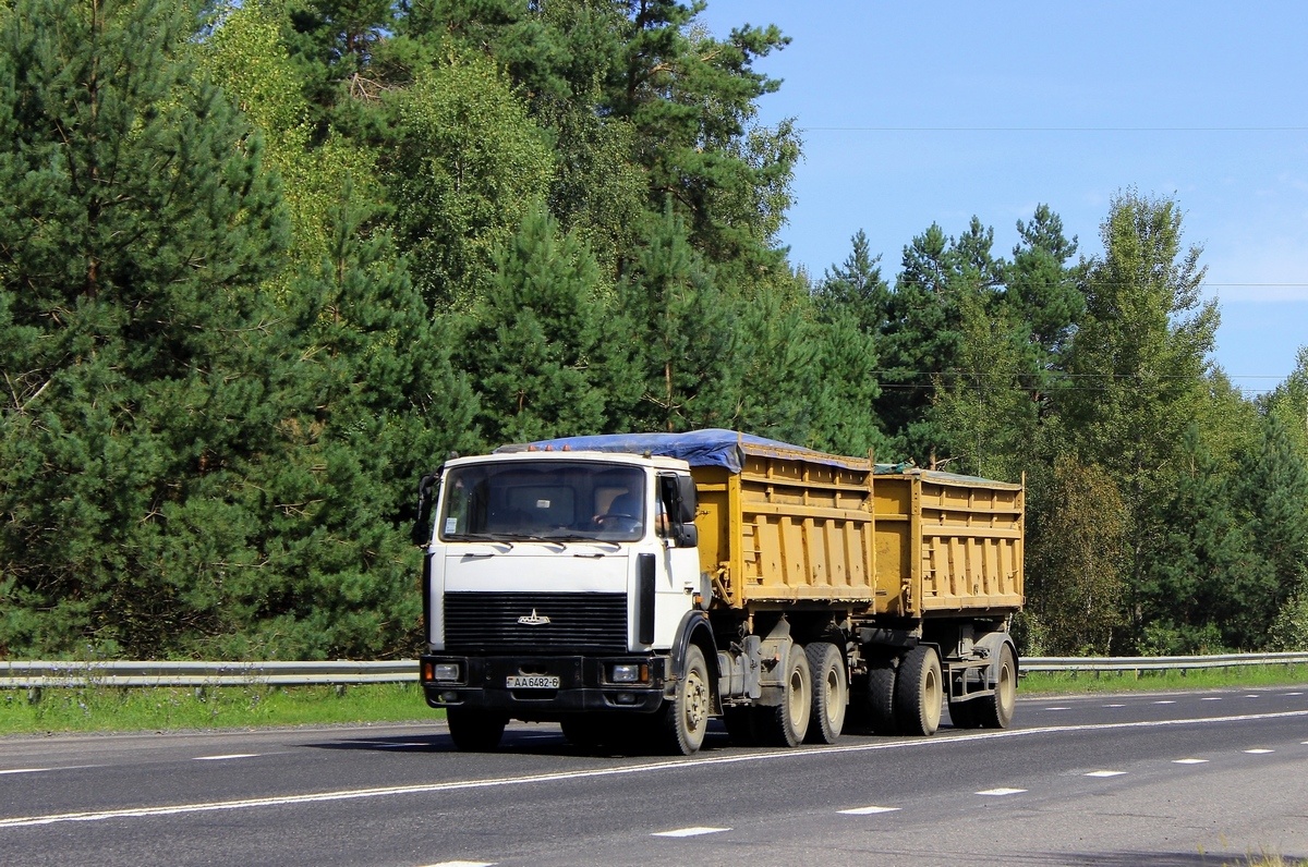 Могилёвская область, № АА 6482-6 — МАЗ-5516 (общая модель)