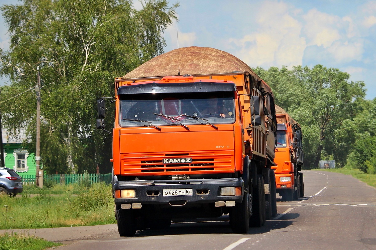 Тамбовская область, № О 428 ТН 68 — КамАЗ-65115-62