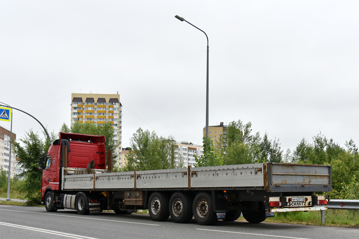 Тюменская область, № АМ 4281 33 — Schmitz Cargobull S.CS / SCB*S3T / S01