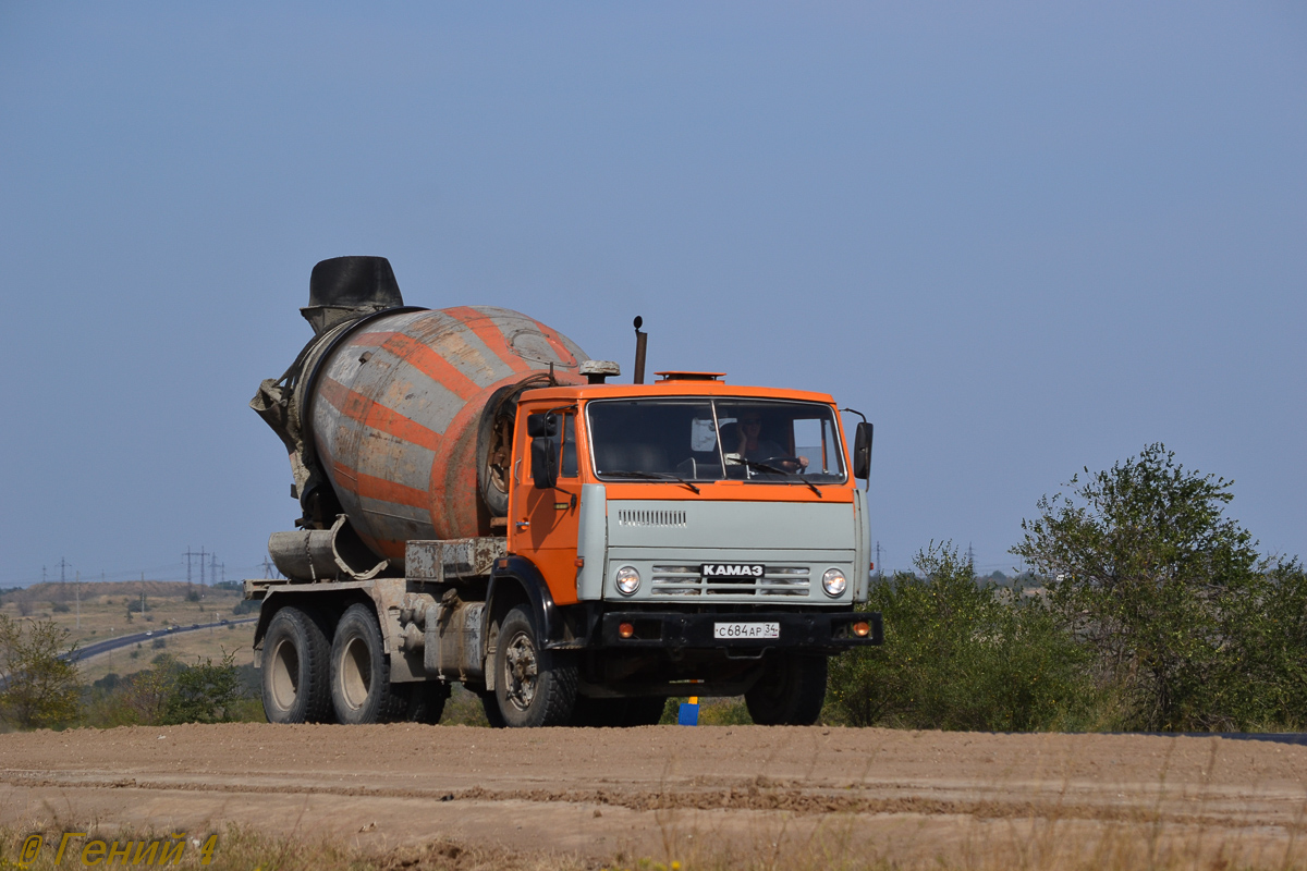 Волгоградская область, № С 684 АР 34 — КамАЗ-5511