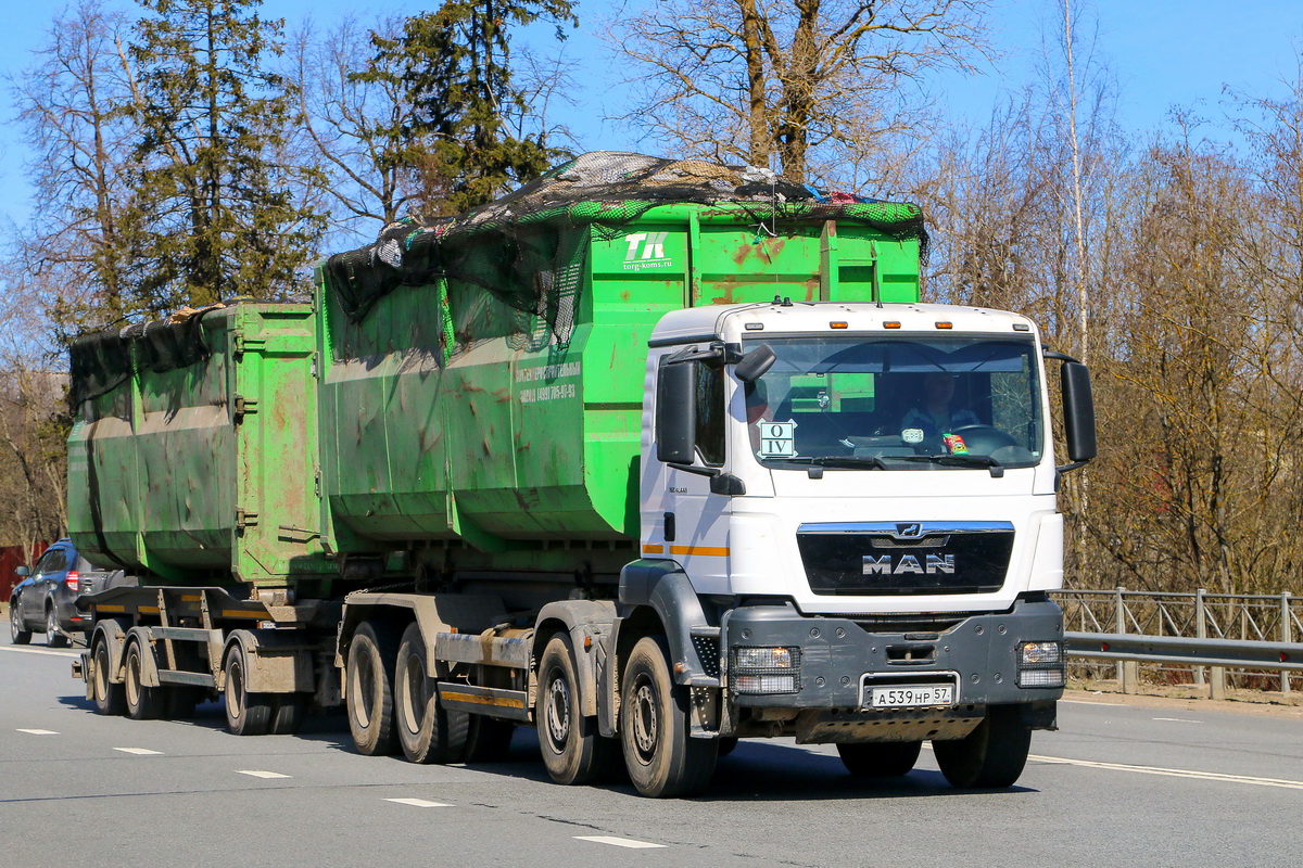 Орловская область, № А 539 НР 57 — MAN TGS 41.440