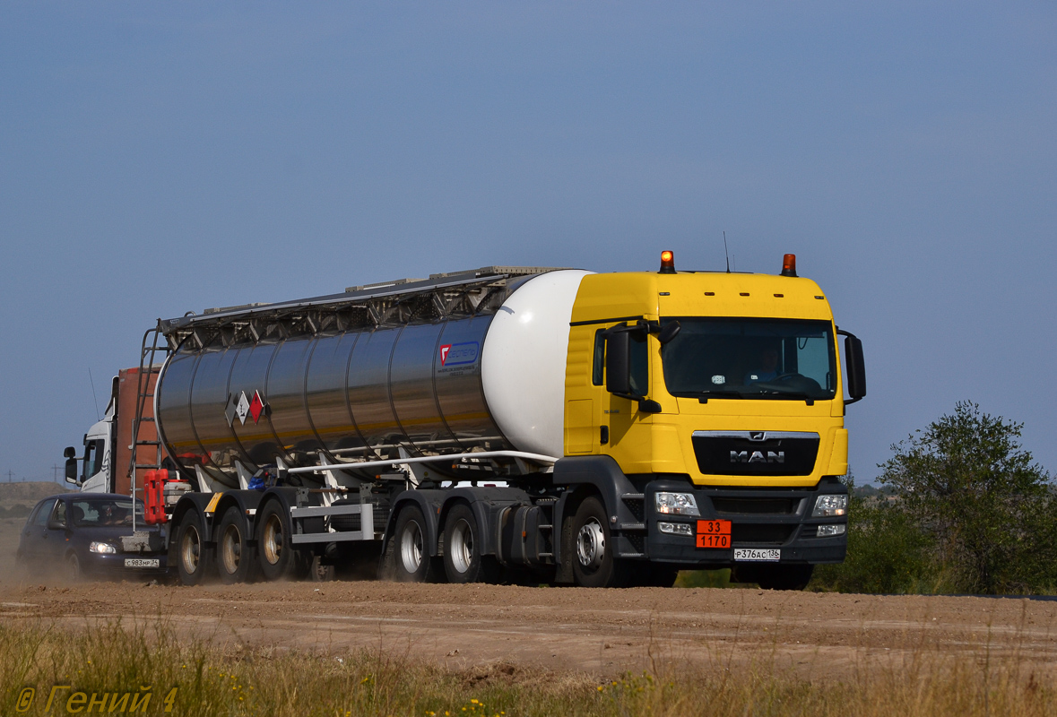 Воронежская область, № Р 376 АС 136 — MAN TGS 26.400