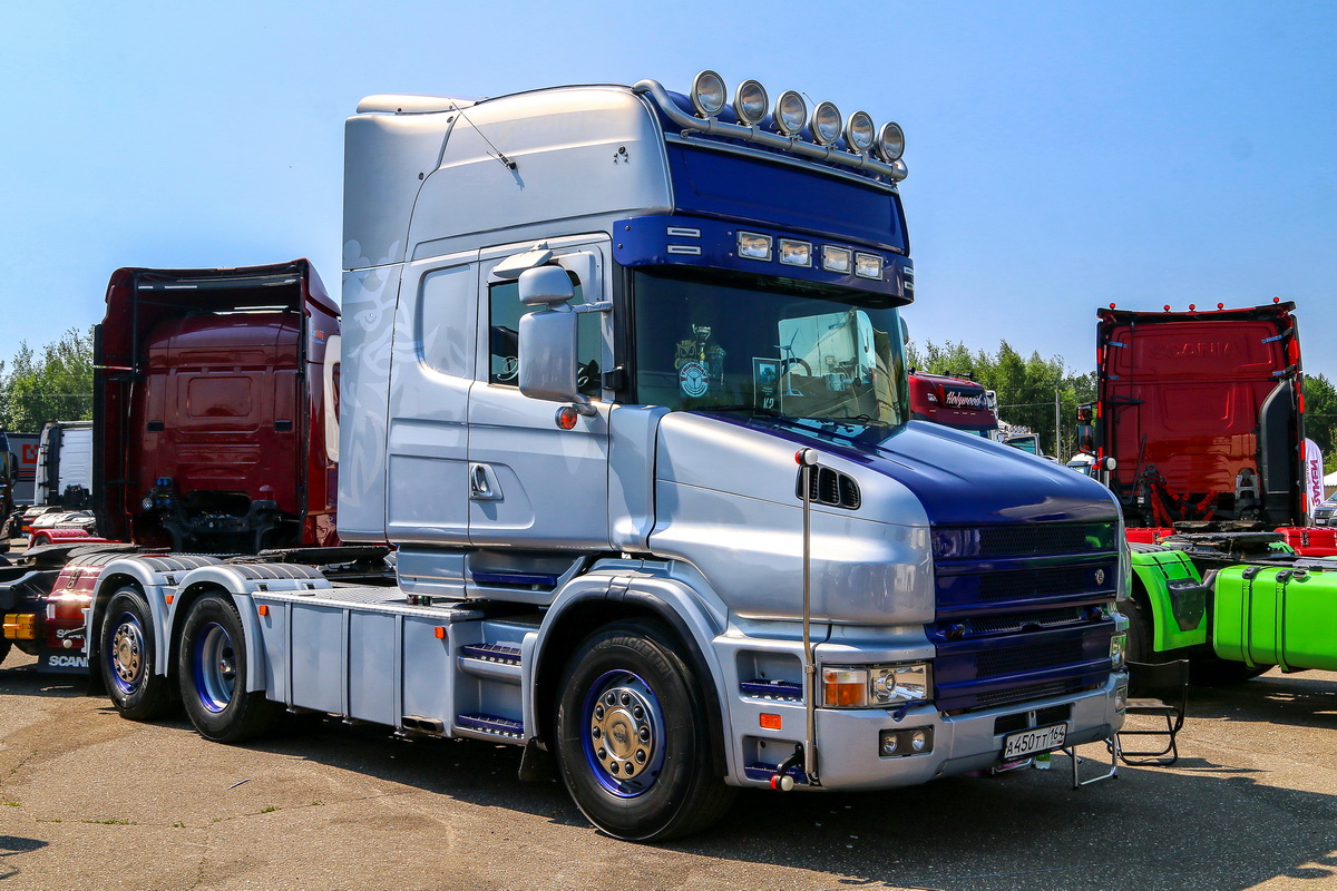 Саратовская область, № А 450 ТТ 164 — Scania ('1996) T-Series (общ.м); Московская область — Фестиваль TruckDay 2024