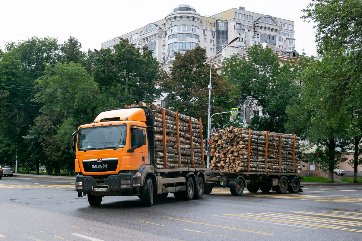 Московская область, № В 645 УВ 750 — MAN TGS 33.440