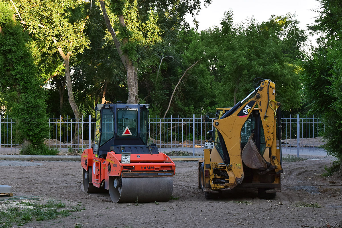 Волгоградская область, № 9326 ВН 34 — Hamm HD 90; Волгоградская область, № 7248 ВЕ 34 — Caterpillar (общая модель)