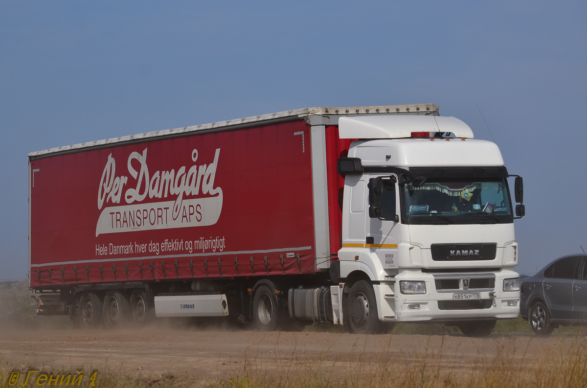 Тверская область, № Х 851 КР 178 — КамАЗ-5490-S5(87)