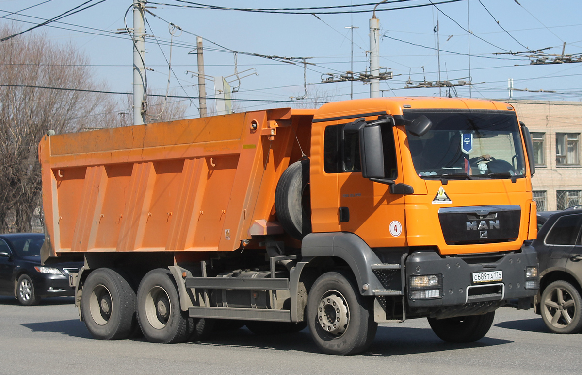 Челябинская область, № 4 — MAN TGS 33.350