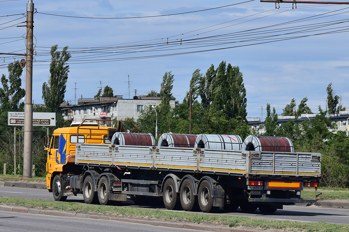 Волгоградская область, № МК 4608 23 — МАЗ-9758