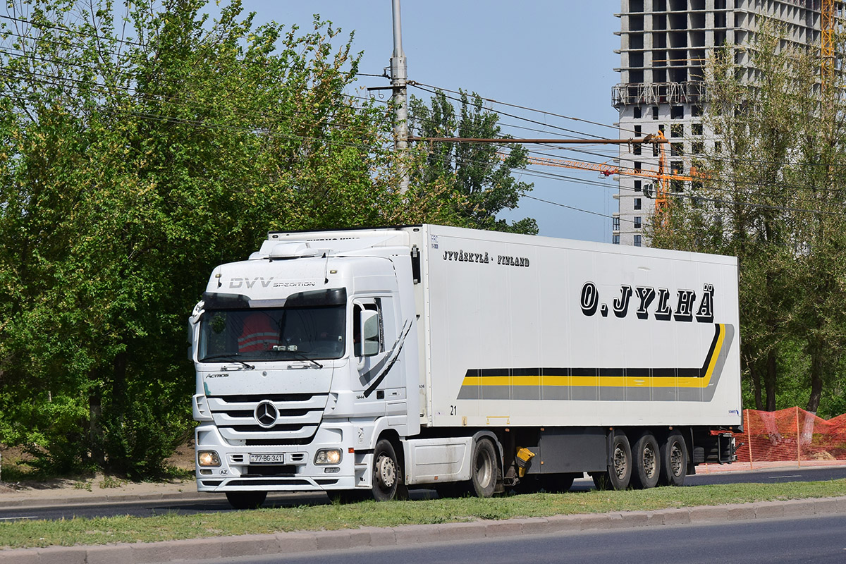 Азербайджан, № 77-BG-341 — Mercedes-Benz Actros ('2009) 1844