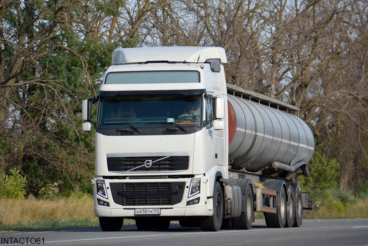 Краснодарский край, № А 418 ТМ 193 — Volvo ('2008) FH.460