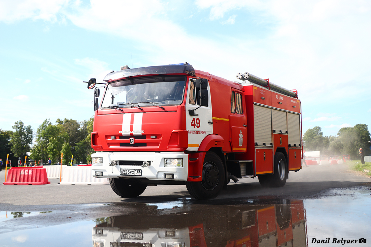 Санкт-Петербург, № В 225 РХ 198 — КамАЗ-43253-G5(69)