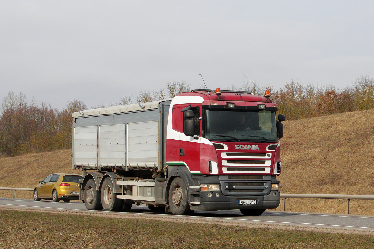 Литва, № MHD 343 — Scania ('2004) R500