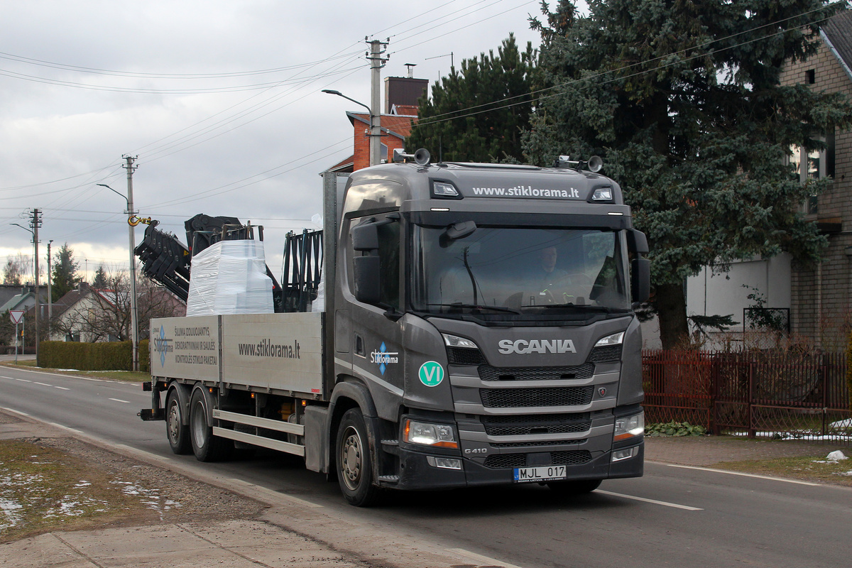 Литва, № MJL 017 — Scania ('2016) G410