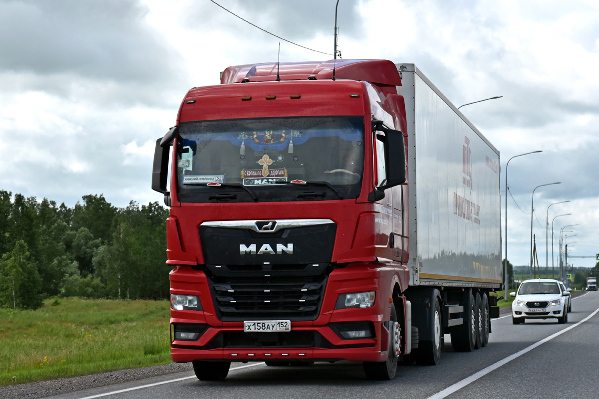 Нижегородская область, № Х 158 АУ 152 — MAN TGX ('2020) 18.440