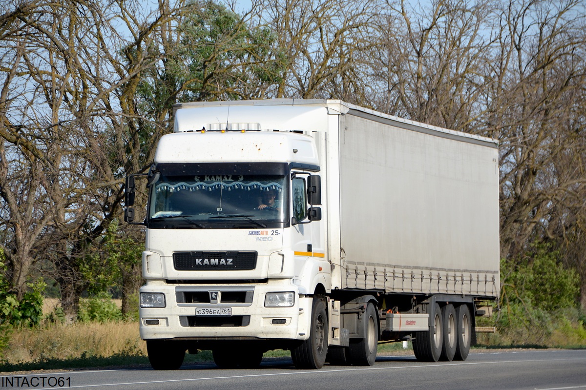 Ростовская область, № О 396 ЕА 761 — КамАЗ-5490-S5(87)