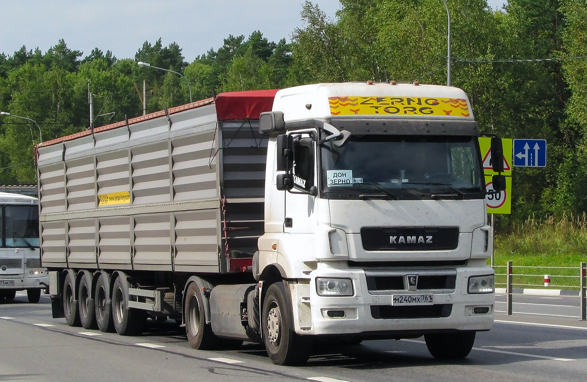 Ростовская область, № М 240 МХ 761 — КамАЗ-5490-DC(87)