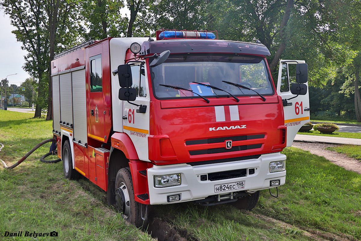 Санкт-Петербург, № Н 824 ЕС 198 — КамАЗ-43265-D5(66)