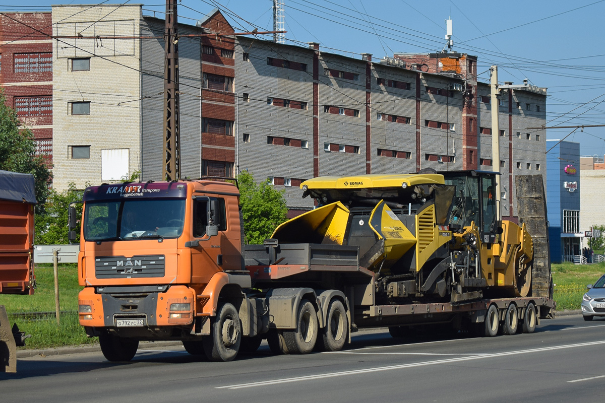 Алтайский край, № О 792 УС 22 — MAN TGA (общая модель)