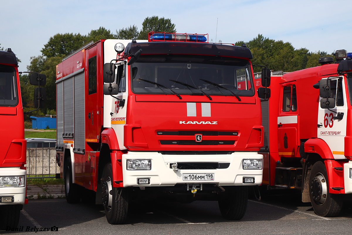 Санкт-Петербург, № Н 106 ММ 198 — КамАЗ-43265-D5(66)
