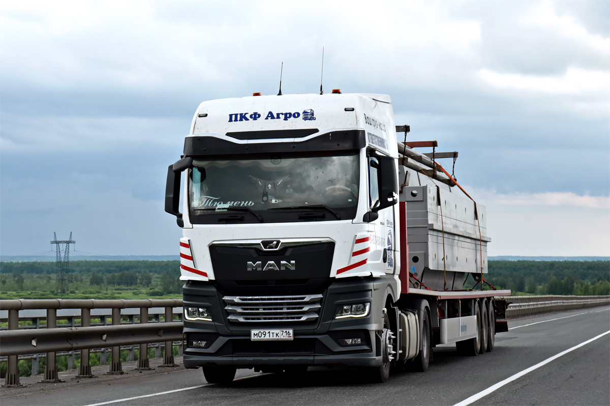 Татарстан, № М 091 ТК 716 — MAN TGX ('2020) 18.470