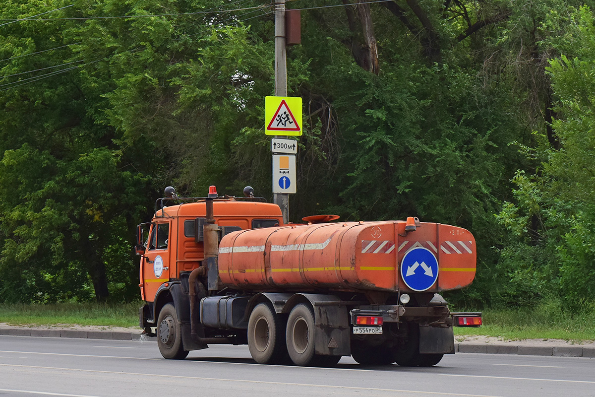 Волгоградская область, № Р 554 РО 34 — КамАЗ-65115-D3(97)