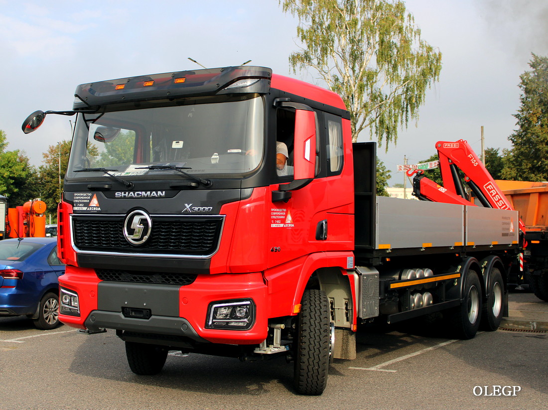 Минск, № КА ВР 7207 — Shaanxi Shacman X3000 SX3258; Минск — Автомобили без номеров; Минск — Новые автомобили; Витебская область — Семинар по эксплуатации республиканских автомобильных дорог 2024