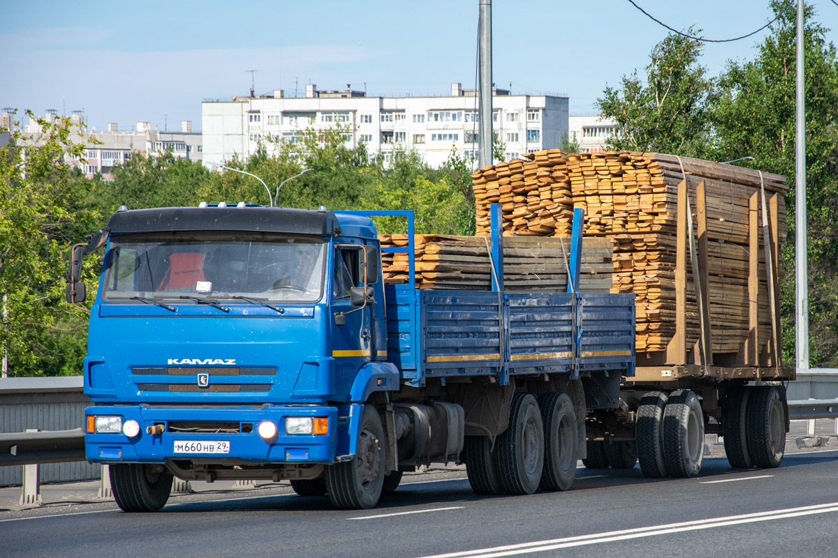 Архангельская область, № М 660 НВ 29 — КамАЗ-65117-A4(23)