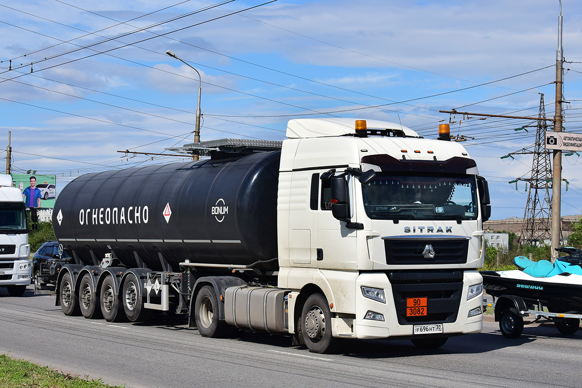 Астраханская область, № У 696 НТ 30 — Sitrak C7H ZZ4186