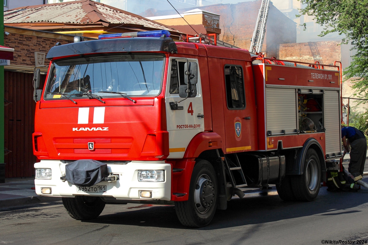 Ростовская область, № А 962 ТО 161 — КамАЗ-43253-G5(69)