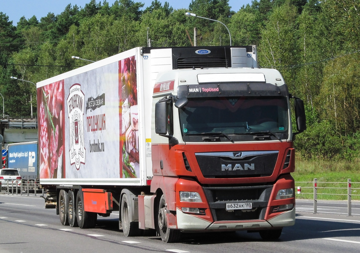 Прочие, Россия / СССР, № В 632 АК 185 — MAN TGX ('2012) 18.440